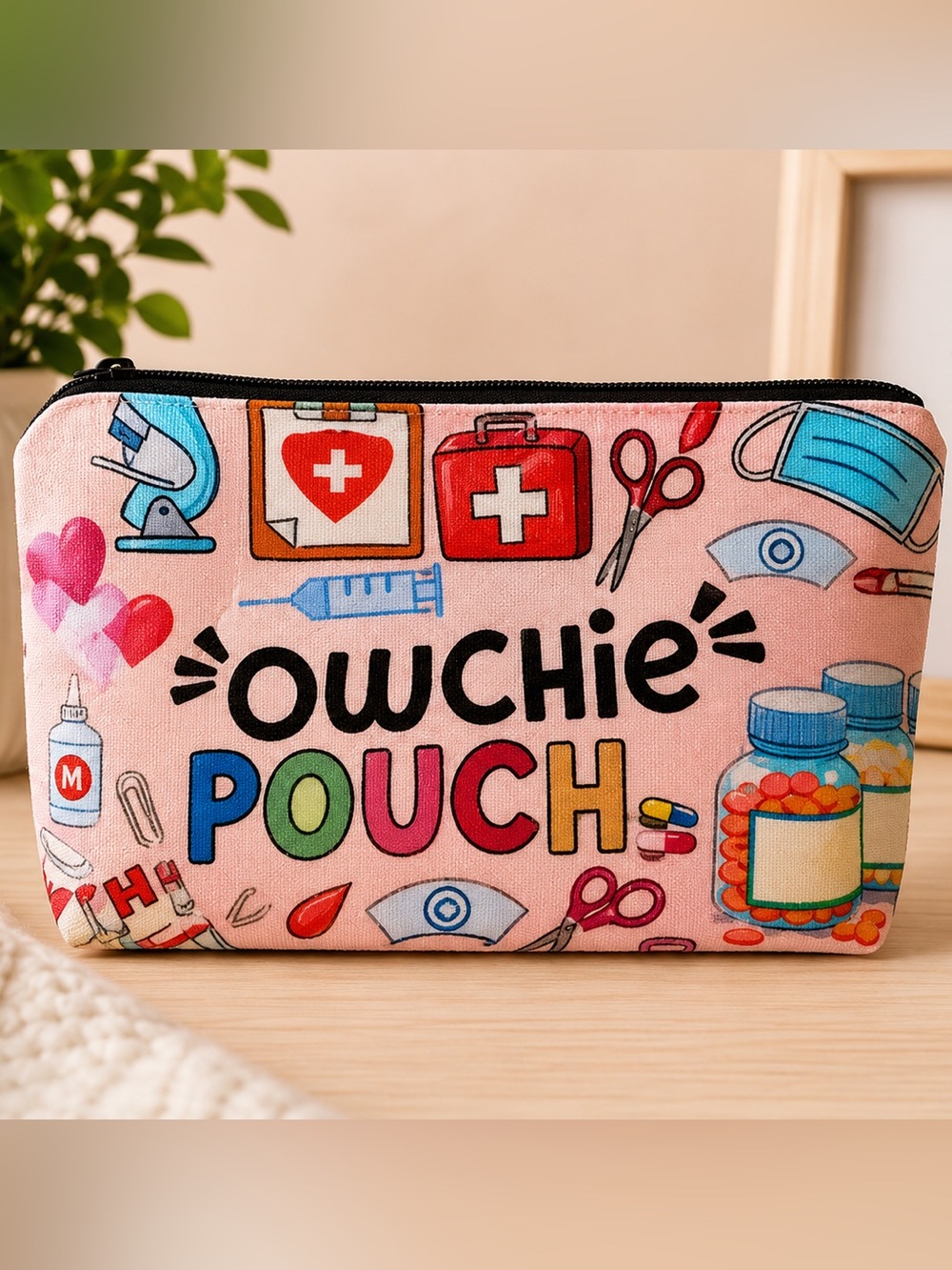 Owchie Pouch Zipper Bag
